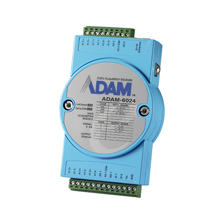 ADAM-6024, 12-ch Isolated Universal I/O Module