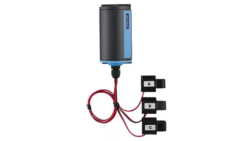 EVA-2210, 3-Phase Current Meter with 3 x 75A Clamp-On CT - Image 2