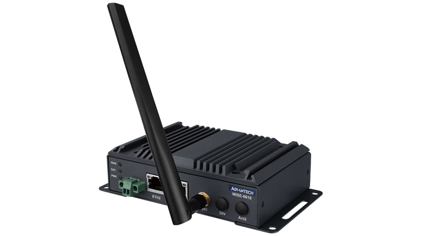 WISE-6610-EL, Industrial LoRaWAN Gateway w/Edgelink&EU868 - Image 2